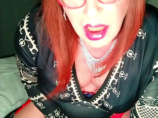 Trans Redhead Big Tits Play