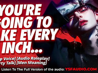 (Audio Porn) Hung Goth Boy PINS YOU DOWN You While You Call Him Daddy
