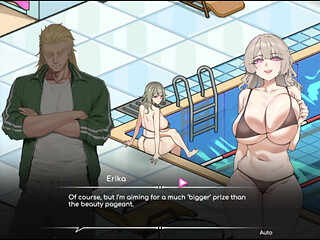 Ep-1 lifeguard holic! NTR Hentai game gameplay! I got a swimming pool and there are many hot girls!