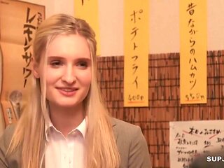 Business Trip Destination Room Ntr Blond Female Employee Who Be Squid Many Times All Night