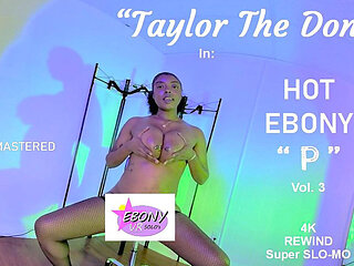 Hot Ebony Pee Vol. 3 - Huge Tit Ebony Wet Shower [re-mastered]