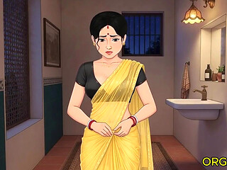 Desi Hot Bathroom Passionate Encounter with Sensual Village Wife