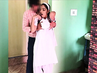 Neighbour takes advantage of young schoolgirl next door