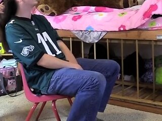 Pastel: Playing with David's Hair