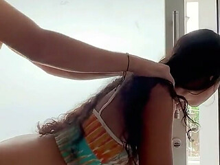 Hot Stepsister Teases Me and Makes Me Cum Inside Her Rich Ass.