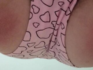 I Masturbate My Hairy Pussy Under the Table in Class
