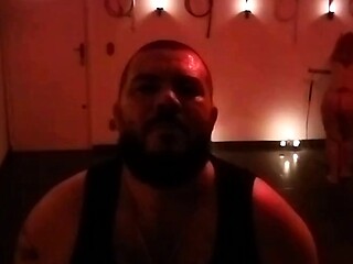 Big cock solo jerking on webcam