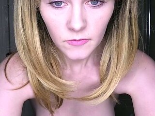 Blonde teen Sierras first erotic masturbation video