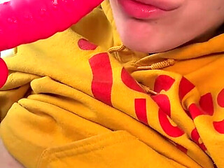 Watch Me Cum All Over My Pink Dildo