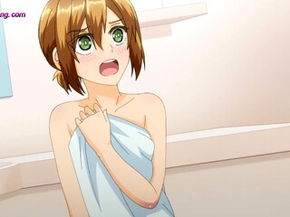 Bashful girl blushes while getting creampied by horny classmate  Hentai Exclusive