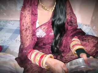 Desi Queen 01 - Romantic And Steamy Karva Chauth Night