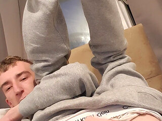 Selfsucking cute teen