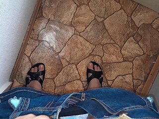 I Watch My Neighbor Masturbate in the Kitchen and I Join Her