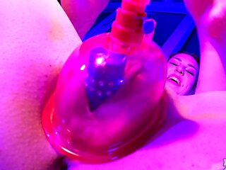 Sam's massive melons tease with pleasure toys; a horny MILF indulges in naughty self-pleasure
