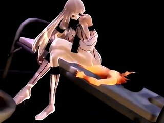 Awesome hentai anal sex with stunning excited nurse
