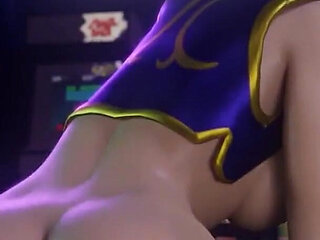 Fh - Chun-li Street Fighter Ass Fuck Sfm Compilation by Loveskysan69