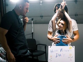 Watch glamorous Danny Mountain and Madi Collins's movie