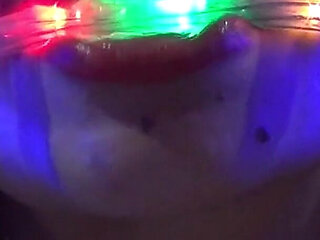 Amazing!! I Make a Deep Throat Super Long Christmas Lights Hose!!