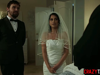 Big ass teen bride Penelope Reed hardcore pussy fucking with big dick guy