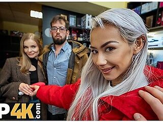 Me And Veronica Leal Fucked A Fake Kinky Kings Chick Fibi Euro And Played With His Balls