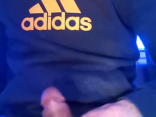 Joyful jerking off