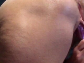 Hot MILF Gets a Huge Buttplug and Anal Beads Inserted in Her Ass by Hubby