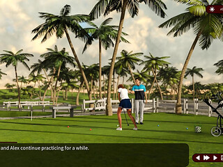 Whispers of Desire: Teaching Sexy Babe to Play Golf - Episode 41