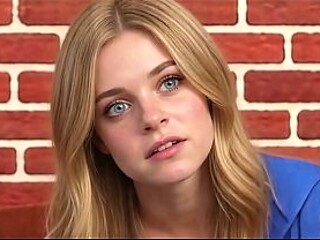 Young starlet learns deep throating from scened old man