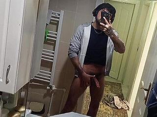 Hairy Oily thick Turkish dick