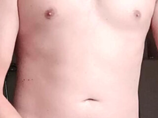 Young stud secretly stroking his big cock