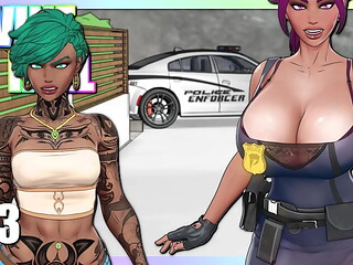 DIVINE HEEL #03 &bull_ Big titties all over the place
