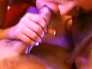 Brunette MILF Get Sucked a Big Hard Cock