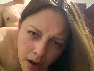 I wanna see your sexy face while I fuck your wet pussy, honey