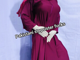 Pakistani hijabi Muslim woman fucks