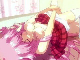 Hardcore sex lessons for lascivious hentai schoolgirls
