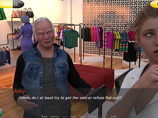 The Way to Increase Sales of Clothings: a Old Man & Amy