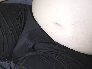 Chubby Daddy stripping & Pocket Pussy
