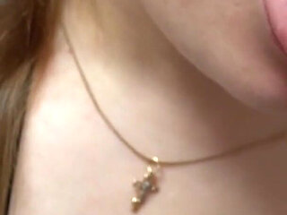 I Cum in My Stepsister's Mouth While She Gives Me the Best Blowjob!