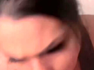 Big Lips Blowjob! Frenulum Kissing Cumshot