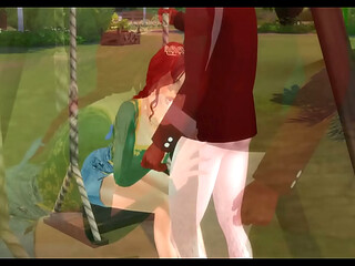 Princess Fiona banged by big cock in swamp