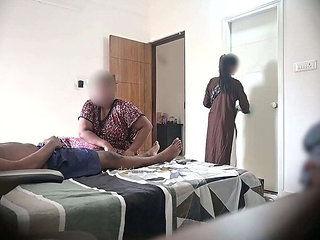 Maids Get A Flash Of Dick During Massage Session