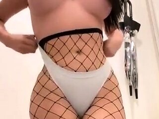 Hottest brunette solo webcam masturbation 2