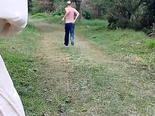 Wife Goes to the Park Without Panties to Show off!