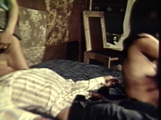 Foursome fucking pussy licking in 69 position