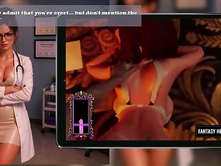 DILDO HERO ANAL &ndash_ Psychologist breaks protocol upon discovering your tiny problem. ENGLISH VERSION