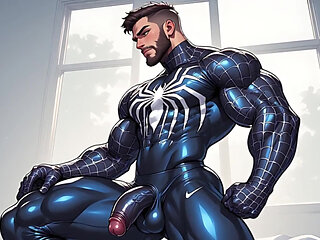 Hot Superheroes Bulges and Cocks