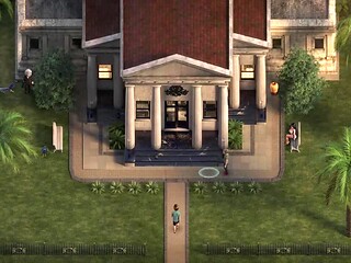 Cheating wife takes a risky public bj