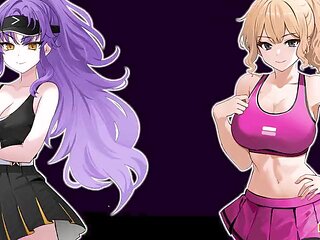 Ep9: Hentai Scenes with Lina and Zheng - Academy Love Saga: Tennis Angels Ex