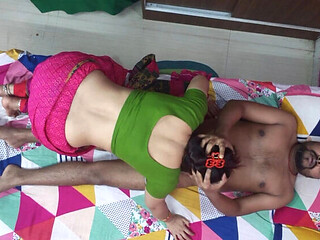 Bengali Bhabhi Sona Morning Blowjob & Doggy Sex with Husband - Big Natural Tits, Dirty Talk