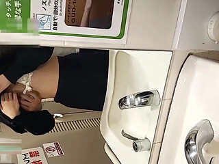 Slutty Asians. Sex in the toilet
